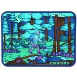 ALASKA WILD AND FREE MAG-SAQUATCH IN FOREST CO