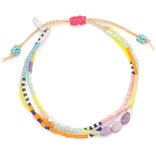 Scout Curated Wears Bracelet - Mixed Media/Protection/Amethyst/Silver