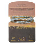Scout Curated Wears *Bracelet/Necklace - Blue Howlite/Gold