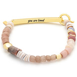 Scout Curated Wears BR-LOVED RHODO/GLD