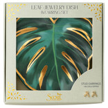 Scout Curated Wears Dish/Earring - Leaf/Sage