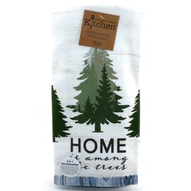 Kay Dee Designs Tea Towel - Cabin Life Trees