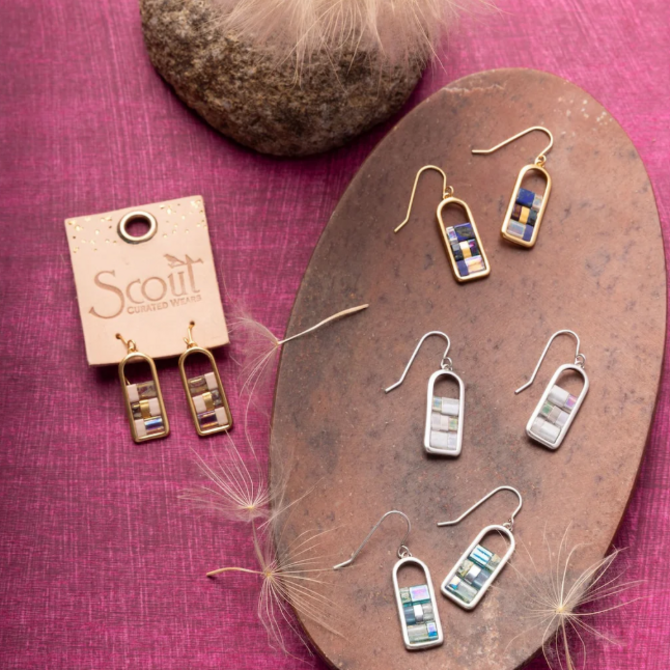 Scout Curated Wears Earring - Good Karma Forest/Silver