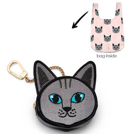 Living Royal Shopper/Bag Charm - Cat