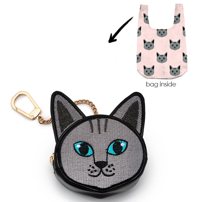 Living Royal Shopper/Bag Charm - Cat