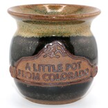 DOWN TO EARTH POTTERY Jar - Little Pot From Colorado