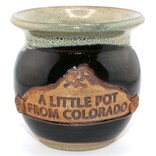 DOWN TO EARTH POTTERY Jar - Little Pot From Colorado