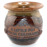 DOWN TO EARTH POTTERY Jar - Little Pot From Colorado
