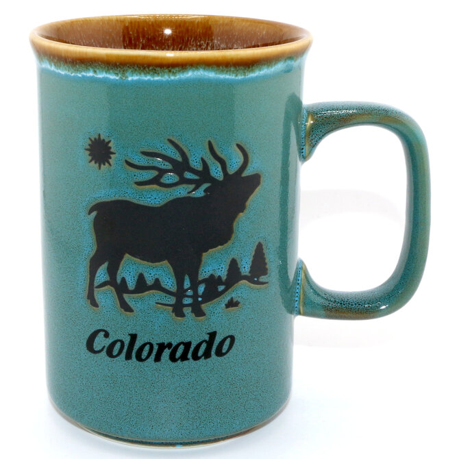 American Gift Corp MUG-ELK DRIP CO 16OZ ASST