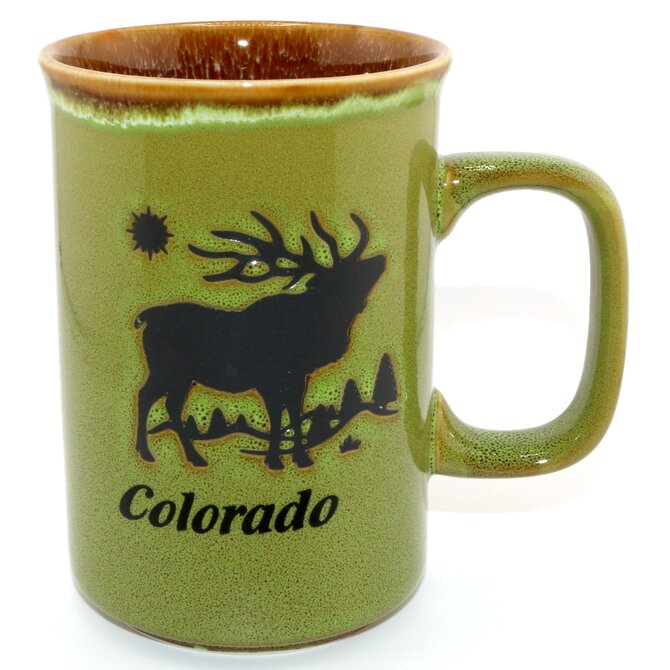 American Gift Corp MUG-ELK DRIP CO 16OZ ASST
