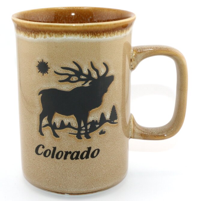 American Gift Corp MUG-ELK DRIP CO 16OZ ASST
