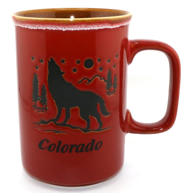 American Gift Corp MUG-WOLF DRIP CO 16OZ ASST