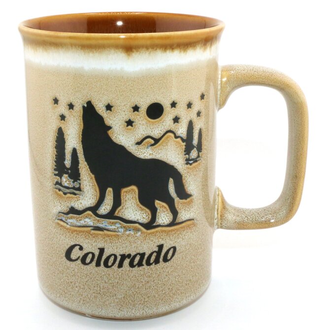 American Gift Corp MUG-WOLF DRIP CO 16OZ ASST
