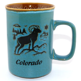 American Gift Corp MUG-Bighorn Drip Colorado 16OZ ASST