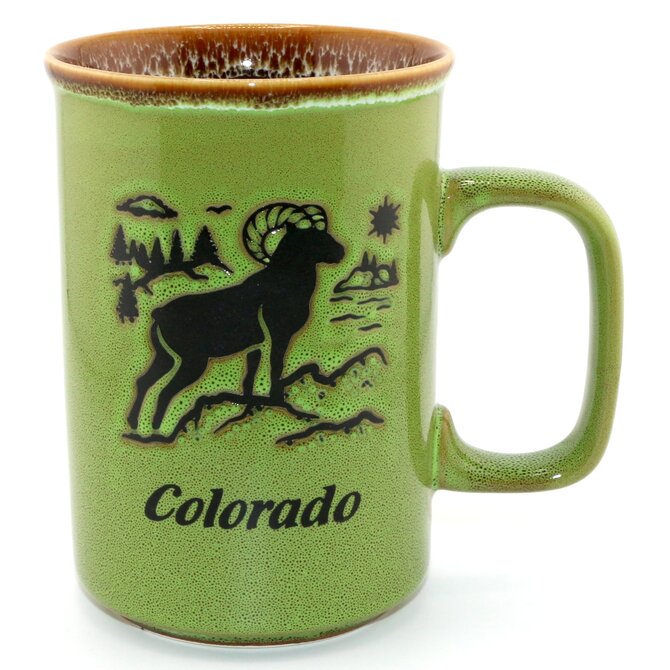 American Gift Corp MUG-BIGHORN DRIP CO 16OZ ASST