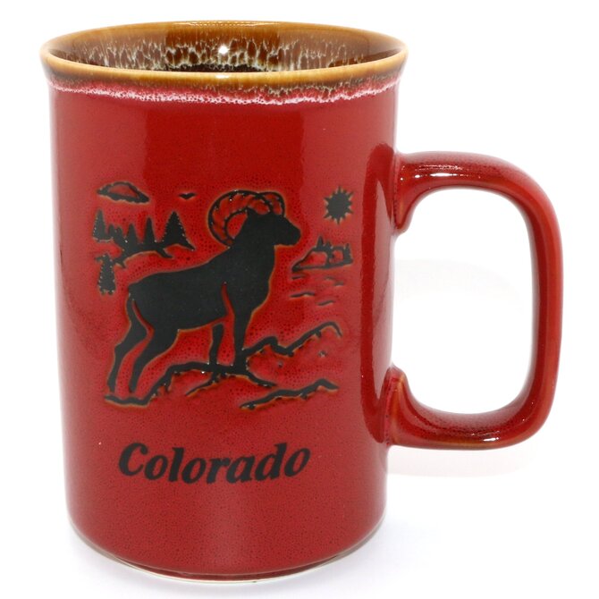 American Gift Corp MUG-BIGHORN DRIP CO 16OZ ASST