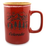 American Gift Corp MUG-Mountain Scene Drip Colorado 16OZ ASST