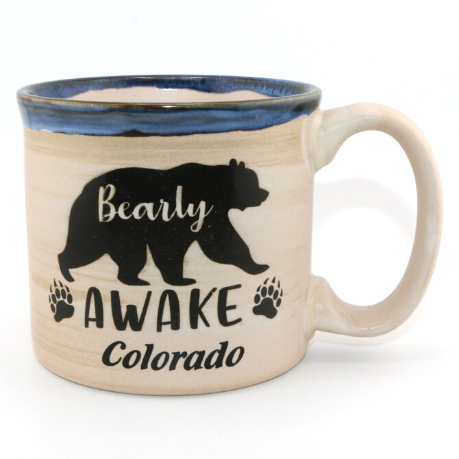 American Gift Corp MUG-BEARLY AWAKE 16OZ ASST