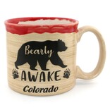 American Gift Corp MUG-BEARLY AWAKE 16OZ ASST