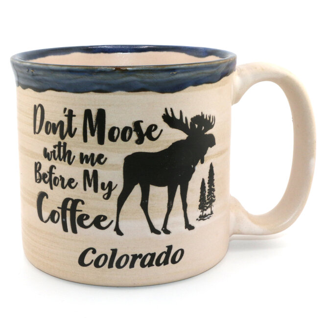American Gift Corp MUG-Don't Moose w/Me Colorado 16OZ  ASST