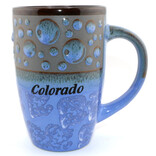 American Gift Corp MUG-DOTS DRIP GLAZE 18OZ ASST