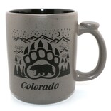 American Gift Corp MUG-BEAR PAW THUMB HLDR CO 16OZ ASST