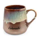American Gift Corp MUG-METALIC GLAZE CO 18OZ ASST