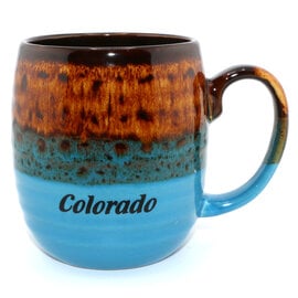 American Gift Corp MUG-BEEHIVE DRIP COLORADO 18OZ ASST