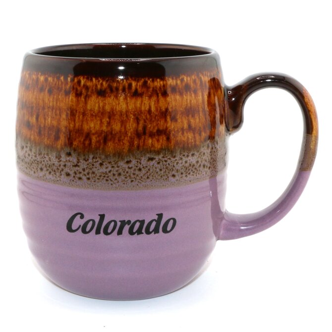 American Gift Corp MUG-BEEHIVE DRIP COLORADO 18OZ ASST
