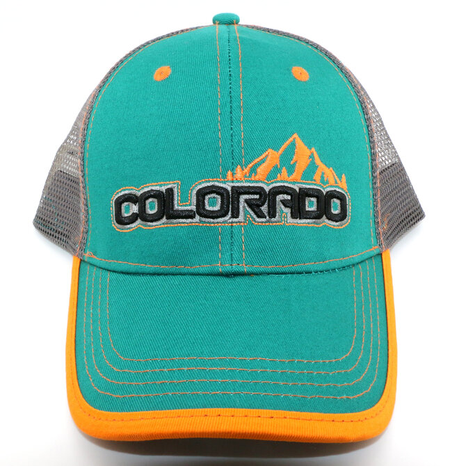 Sanborn Souvenir Co. Inc. CAP-MNT GRN/ORANGE