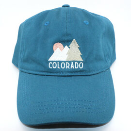 Snow Business Usa Cap - Colorado Mountains/Tree/Sun