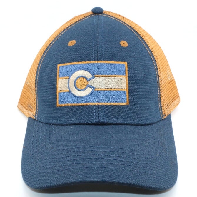 Prairie Mtn Screening CAP-TACTICAL COLORADO FLAG NAVY