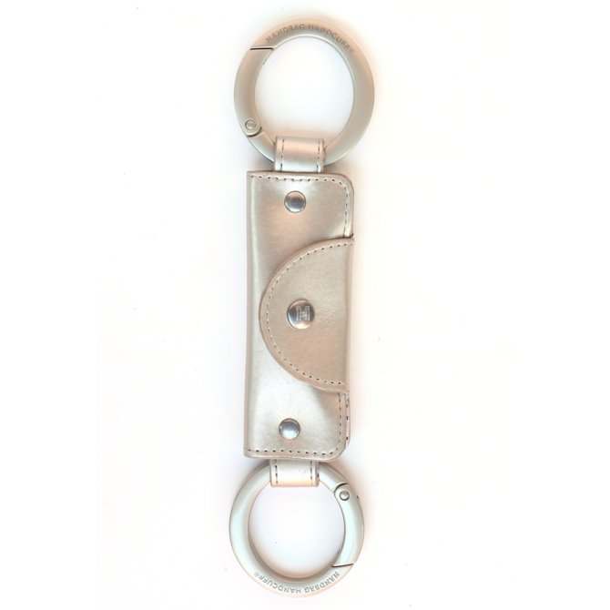 HANDBAGHANDCUFF Handbag Handcuff - Metallic Silver