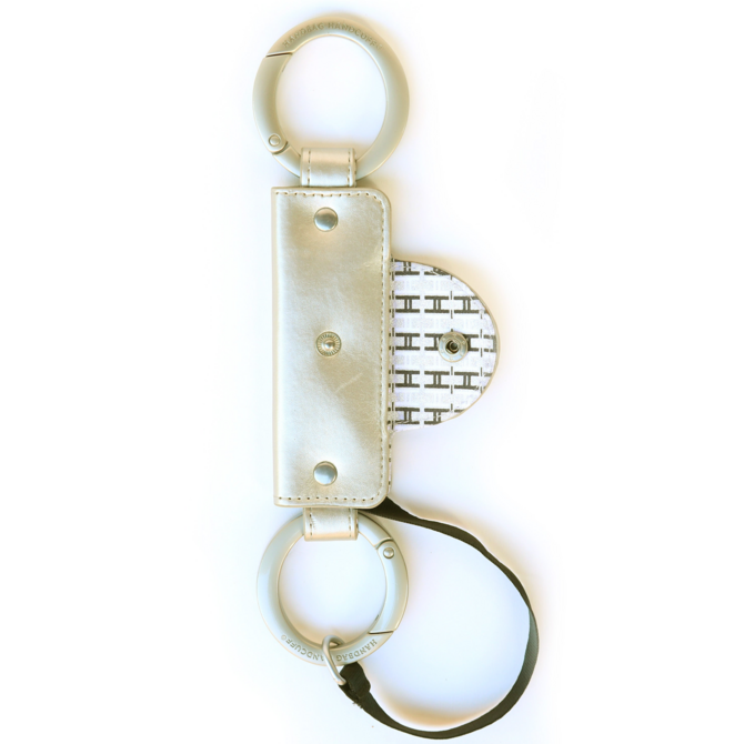 HANDBAGHANDCUFF Handbag Handcuff - Metallic Silver