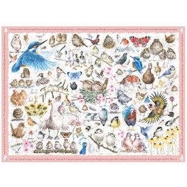 Wrendale Designs *Puzzle - Garden Birds