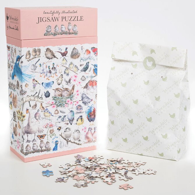 Wrendale Designs *Puzzle - Garden Birds
