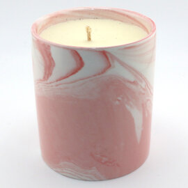 Candyl LLC *Candle - Pink Marble/ Soy Sage & Sugar Cane