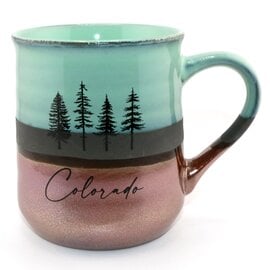 A&f Souvenir MUG - Copper Bottom Turquoise