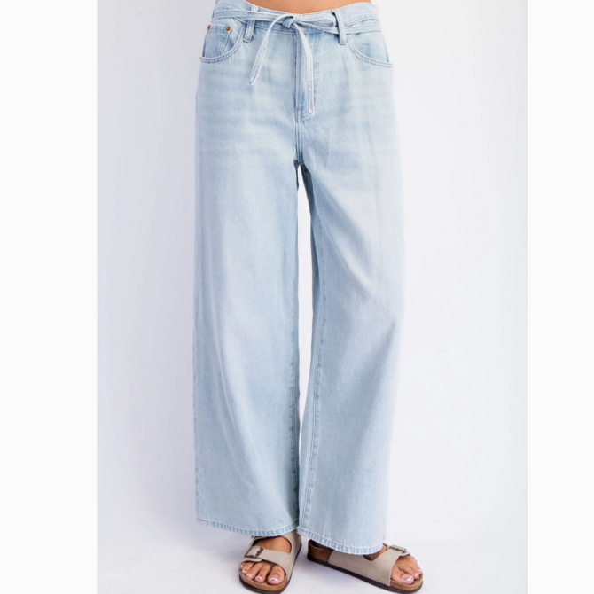 Rae Mode Jean - Baggy Straight Linen