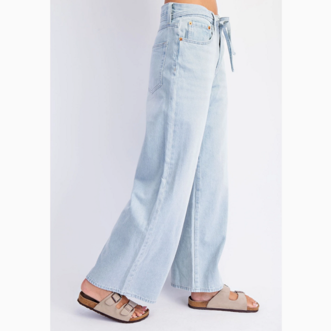 Rae Mode Jean - Baggy Straight Linen