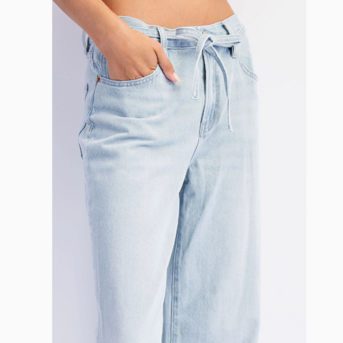 Rae Mode Jean - Baggy Straight Linen