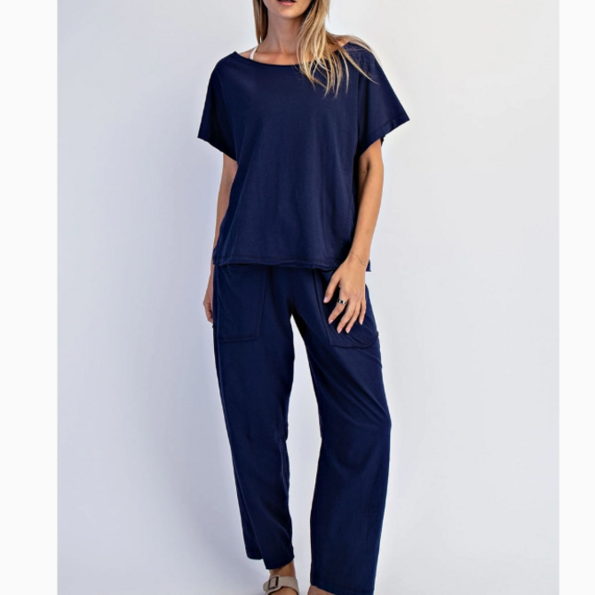 Rae Mode Tee - Cotton Slub