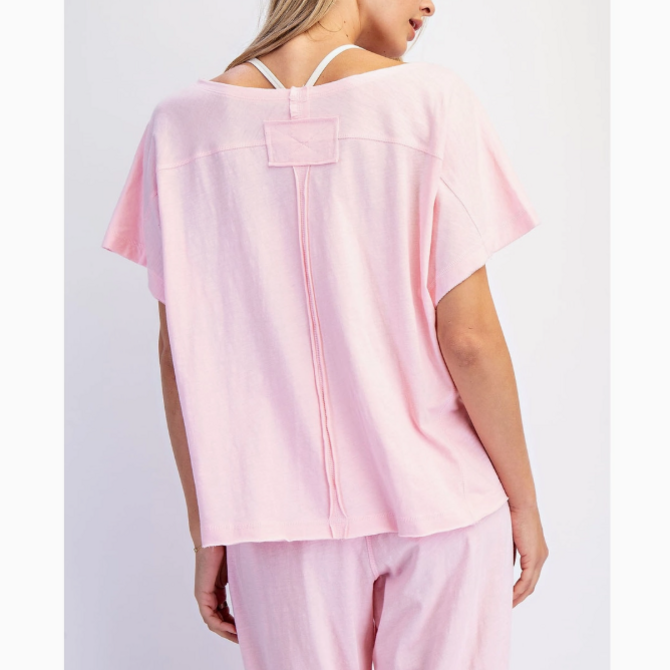 Rae Mode Tee - Cotton Slub