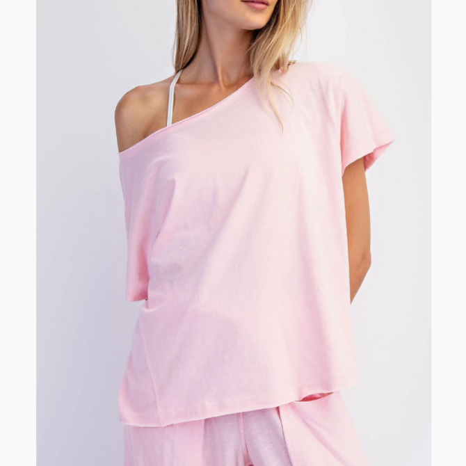 Rae Mode Tee - Cotton Slub