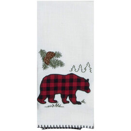 Kay Dee Designs Tea Towel - Woodland Bear APLQ