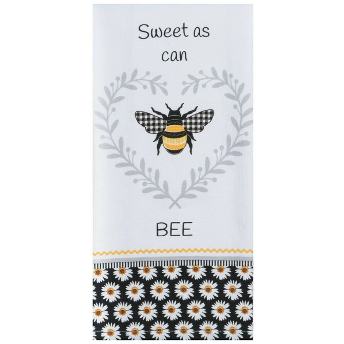 Kay Dee Designs Tea Towel - Sweet As Can Bee Terry