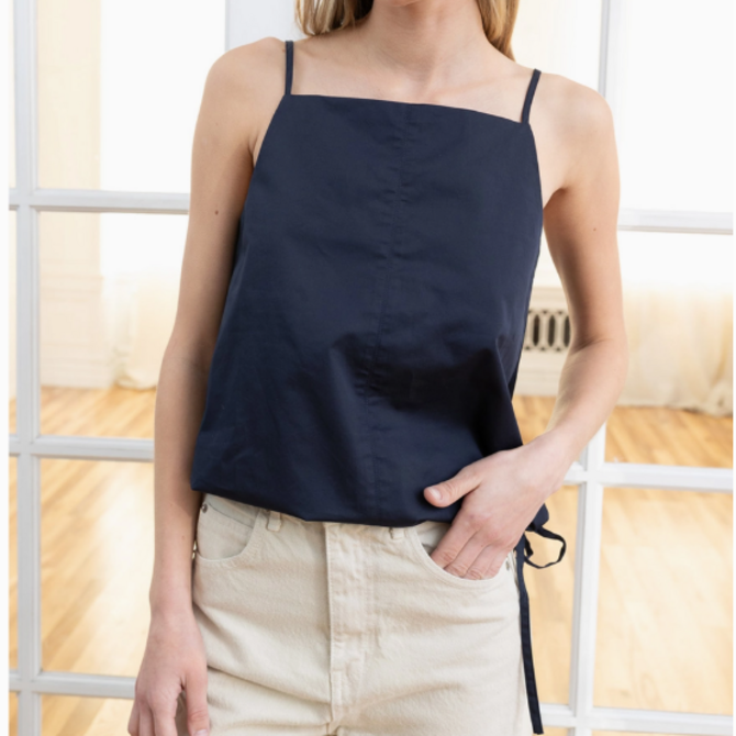 RAISONNEL Top - Minimal Square Neck Tank