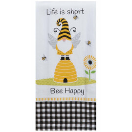 Kay Dee Designs Tea Towel - Bee Happy Terry