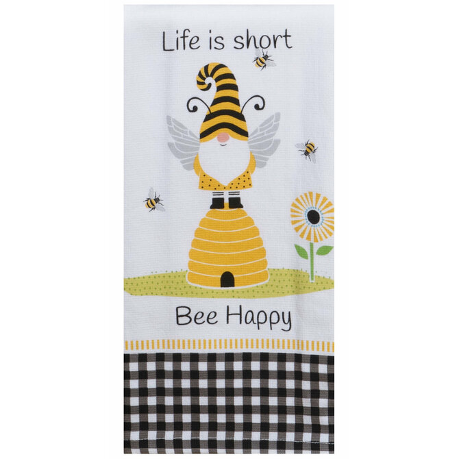 Kay Dee Designs Tea Towel - Bee Happy Terry