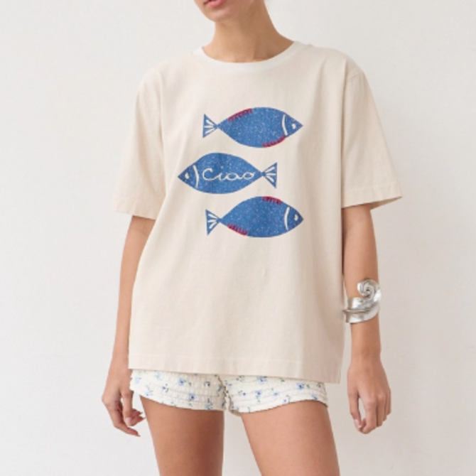 RAISONNEL Tee - Fish Stitch